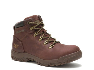 �L���^�s���[ ���f�B�[�X �V���[�Y �u�[�c�E���C���u�[�c Caterpillar Mae Composite Toe Work Boot Dark Brown �u���E��