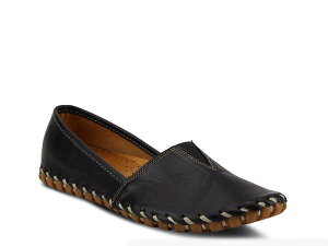 �X�v�����O�X�e�b�v ���f�B�[�X �V���[�Y �X���b�|���E���[�t�@�[ Spring Step Kathaleta Slip-On Black �u���b�N