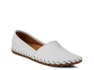 �X�v�����O�X�e�b�v ���f�B�[�X �V���[�Y �X���b�|���E���[�t�@�[ Spring Step Kathaleta Slip-On White �z���C�g