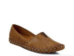 �X�v�����O�X�e�b�v ���f�B�[�X �V���[�Y �X���b�|���E���[�t�@�[ Spring Step Kathaleta Slip-On Brown �u���E��