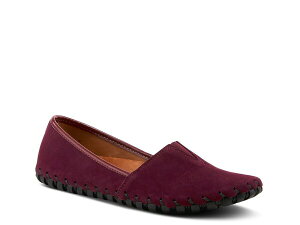 �X�v�����O�X�e�b�v ���f�B�[�X �V���[�Y �X���b�|���E���[�t�@�[ Spring Step Kathaleta Slip-On Bordeaux