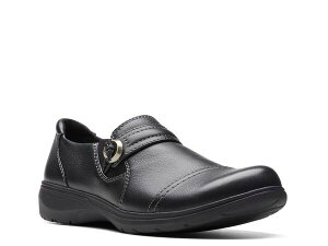 N[NX fB[X V[Y Xb|E[t@[ Black Clarks Carleigh Pearl Slip-On