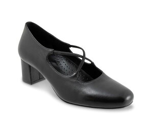 �g���b�^�[�Y ���f�B�[�X �V���[�Y �p���v�X Trotters Demi Pump Black �u���b�N
