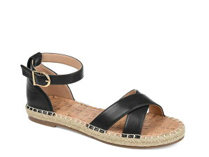 �W�����l �R���N�V���� ���f�B�[�X �V���[�Y �T���_�� Journee Collection Lyddia Espadrille Sandal Black �u���b�N