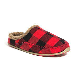 fBA[X^bOX Y V[Y T_ Deer Stags Slipperooz Nordic Scuff Slipper Red bh