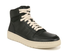 【送料無料】 ヴィンス メンズ スニーカー シューズ Mason High-Top Sneaker - Men's Black Leather & Fabric