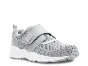 �v���y�b�g �����Y �V���[�Y �X�j�[�J�[ Propet Stability X Strap Walking Shoe - Men's Grey �O���[