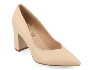 【送料無料】 ジュルネ コレクション レディース パンプス シューズ Simonne Pump Shell Beige