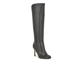 【送料無料】 ナインウェスト レディース ブーツ・レインブーツ シューズ Sancha Boot Black Leather