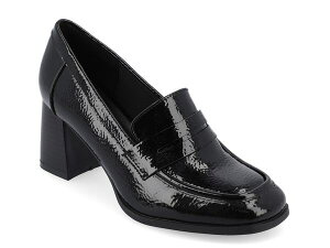 �W�����l �R���N�V���� ���f�B�[�X �V���[�Y �X���b�|���E���[�t�@�[ Journee Collection Malleah Loafer Pump Black Patent �u���b�N