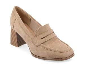 �W�����l �R���N�V���� ���f�B�[�X �V���[�Y �X���b�|���E���[�t�@�[ Journee Collection Malleah Loafer Pump Taupe �g�[�v