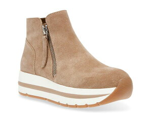 �X�e�B�[�u �}�f�� ���f�B�[�X �V���[�Y �X�j�[�J�[ �v���b�g�t�H�[�� Steve Madden Glided Unit Platform High-Top Sneaker Taupe Suede �g�[�v