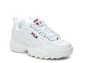 【送料無料】 フィラ レディース スニーカー シューズ Disruptor II Premium Sneaker - Women's White
