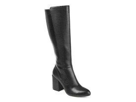 【送料無料】 ジュルネ コレクション レディース ブーツ・レインブーツ シューズ Tavia Extra Wide Calf Boot Black