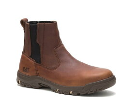 【送料無料】 キャタピラー レディース ブーツ・レインブーツ シューズ Abbey Steel Toe Work Boot Cognac