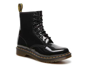 hN^[}[` fB[X V[Y u[cECu[c Dr. Martens 1460 Boot - Women's Black Patent Leather ubN