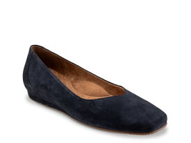 【送料無料】 ソフトウォーク レディース パンプス シューズ Vellore Ballet Flat Navy Suede