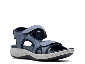 【送料無料】 クラークス レディース サンダル シューズ Cloudsteppers Mira Bay Sandal Blue