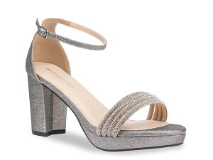 xW~EH[N fB[X V[Y T_ vbgtH[ Touch Ups by Benjamin Walk Parker Platform Sandal Pewter s[^[