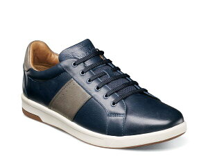 �t���[�V���C�� �����Y �V���[�Y �X�j�[�J�[ Florsheim Crossover Plain Toe Sneaker Navy/Grey �O���[