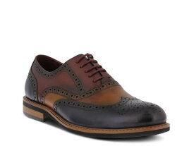 【送料無料】 スプリングステップ メンズ オックスフォード シューズ Niko Wingtip Oxford Cognac/Burgundy/Navy