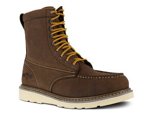 �A�C�����G�C�W �����Y �V���[�Y �u�[�c�E���C���u�[�c T�V���c �g�[�� �u�[�c Iron Age Reinforcer Tall Steel Toe Work Boot Dark Brown �u���E��