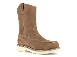 �A�C�����G�C�W �����Y �V���[�Y �u�[�c�E���C���u�[�c Iron Age Solidifier Waterproof Composite Toe Work Boot Dark Brown �u���E��