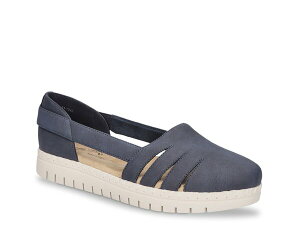 C[W[Xg[g fB[X V[Y Xb|E[t@[ Easy Street Bugsy Slip-On Navy