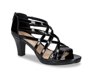 C[W[Xg[g fB[X V[Y T_ Easy Street Bee Sandal Black Patent ubN