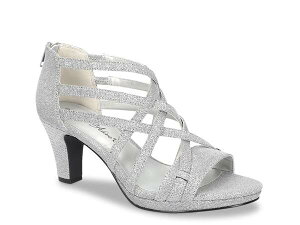 �C�[�W�[�X�g���[�g ���f�B�[�X �V���[�Y �T���_�� Easy Street Bee Sandal Silver Metallic �V���o�[