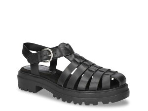 �x�����B�[�^ ���f�B�[�X �V���[�Y �T���_�� Bella Vita Sinclaire Fisherman Sandal Black �u���b�N