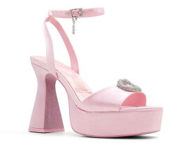 【送料無料】 アルド レディース サンダル シューズ X Barbie Platform Sandal Pink Satin