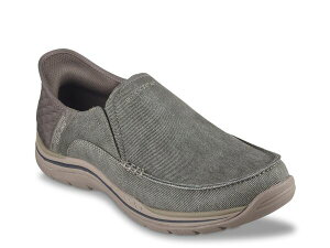 XPb`[Y Y V[Y Xj[J[ bNXtBbg Skechers Hands Free Slip-Ins Relaxed Fit Expected Cayson Slip-On Sneaker - Men's Khaki J[L