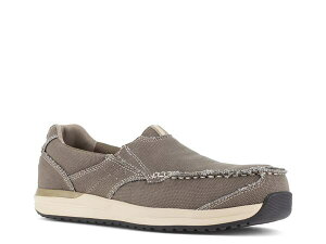 bN|[g Y V[Y Xb|E[t@[ Rockport Works Langdon Composite Toe Work Slip-On - Men's Dark Brown uE