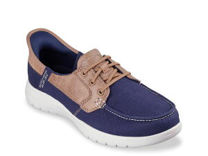 XPb`[Y fB[X V[Y Xj[J[ Skechers Hands Free Hands Free Slip-Ins: On-The-Go Flex Palmilla Sneaker Navy lCr[