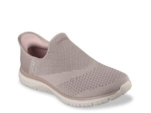 XPb`[Y fB[X V[Y Xj[J[ Skechers Hands Free Slip-Ins Virtue Sleek Slip-On Sneaker Taupe g[v