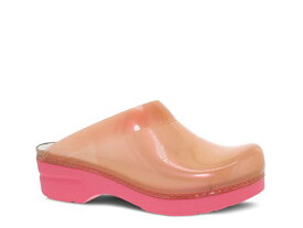 【送料無料】 ダンスコ レディース サンダル シューズ Sonja Clog Orange/Pink