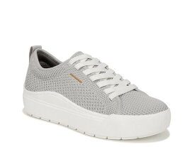 【送料無料】 ドクター・ショール レディース スニーカー シューズ Time Off Knit Platform Sneaker Grey