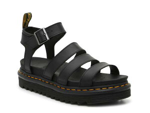 hN^[}[` fB[X V[Y T_ vbgtH[ Dr. Martens Blaire Platform Sandal - Women's Black ubN