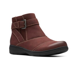 【送料無料】 クラークス レディース ブーツ・レインブーツ シューズ Carleigh Dalia Bootie Burgundy