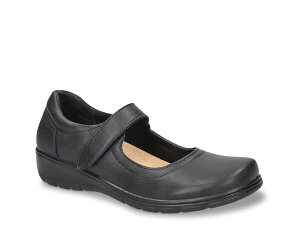C[W[Xg[g fB[X V[Y Xb|E[t@[ Easy Street Archer Mary Jane Flat Navy lCr[
