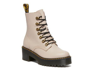 hN^[}[` fB[X V[Y u[cECu[c vbgtH[ u[c Dr. Martens Leona Platform Bootie Taupe g[v