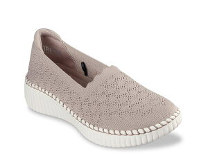 �X�P�b�`���[�Y ���f�B�[�X �V���[�Y �X���b�|���E���[�t�@�[ Skechers Wilshire Blvd Slip-On Taupe �g�[�v