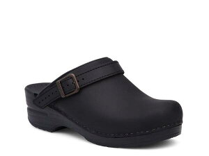 �_���X�R ���f�B�[�X �V���[�Y �T���_�� Dansko Ingrid Clog Black �u���b�N