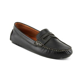 【送料無料】 スプリングステップ レディース スリッポン・ローファー シューズ Audette Moccasin Black