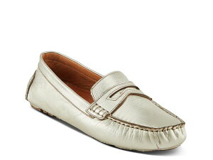 XvOXebv fB[X V[Y Xb|E[t@[ Spring Step Audette Moccasin Silver Metallic Vo[