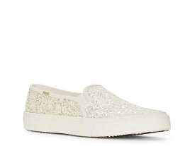 【送料無料】 ケッズ レディース スニーカー シューズ Double Decker Slip-On Sneaker - Women's Cream/Gold Metallic