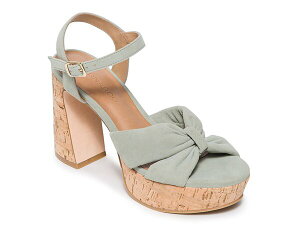 �x���i���h ���f�B�[�X �V���[�Y �T���_�� �v���b�g�t�H�[�� Bernardo Veronika Platform Sandal Dark Green �O���[��