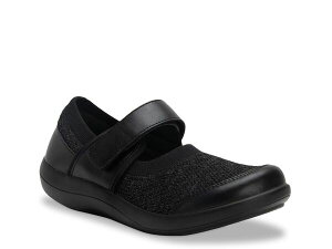 �A���O���A ���f�B�[�X �V���[�Y �X���b�|���E���[�t�@�[ Alegria Dinamo Sport Rocker Slip-On Black �u���b�N