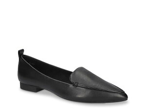 �x�����B�[�^ ���f�B�[�X �V���[�Y �X���b�|���E���[�t�@�[ Bella Vita Alessi Flat Black Leather �u���b�N